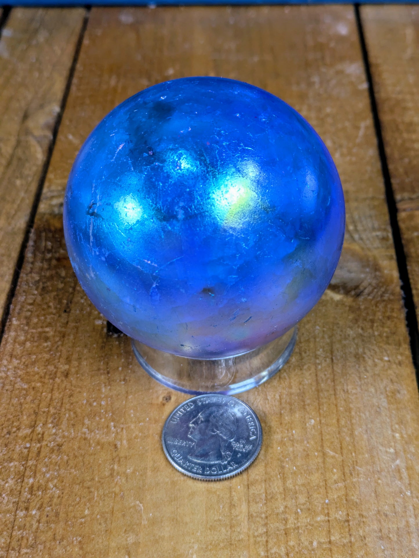 Aura Quartz Sphere Blue 403g