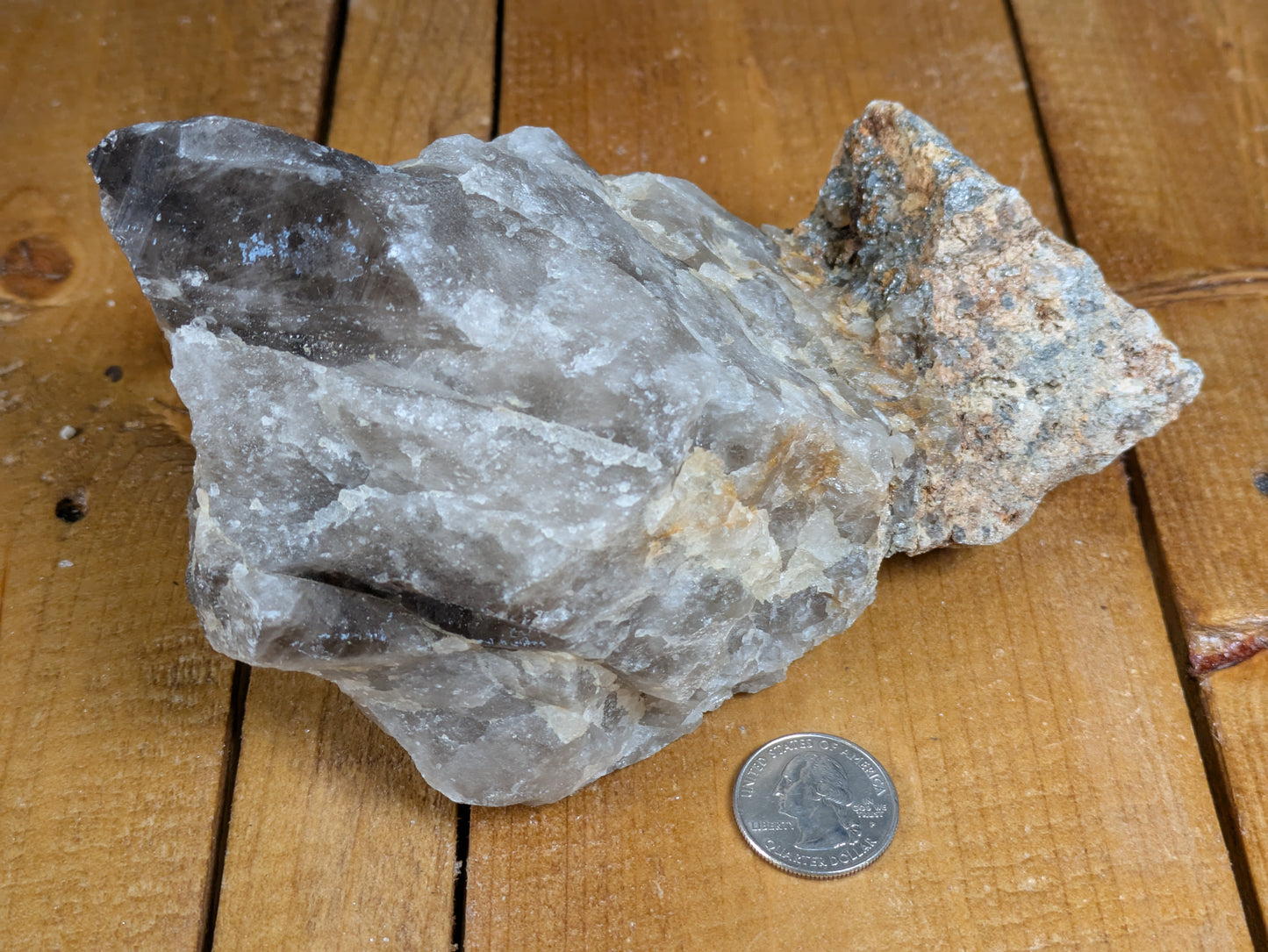 Rough Smokey Quartz 1112g