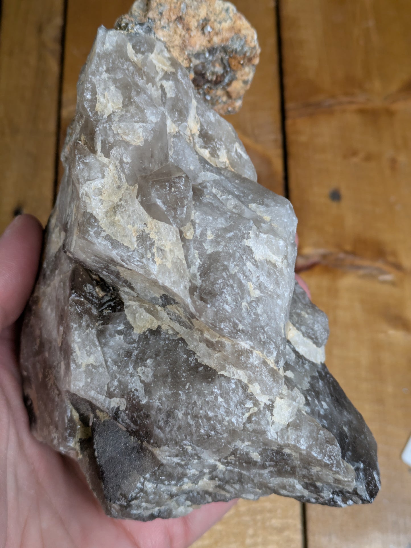 Rough Smokey Quartz 1112g