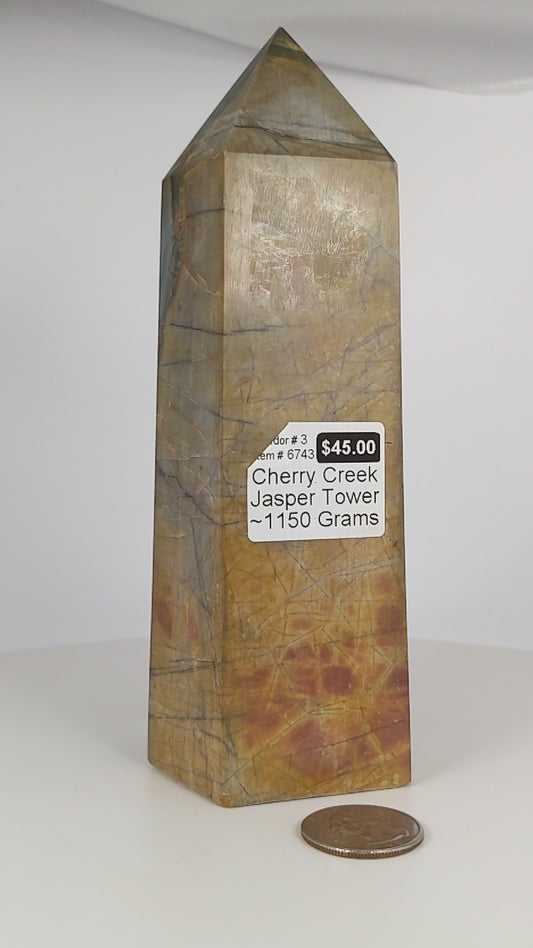 Cherry Creek Jasper Tower 1150g