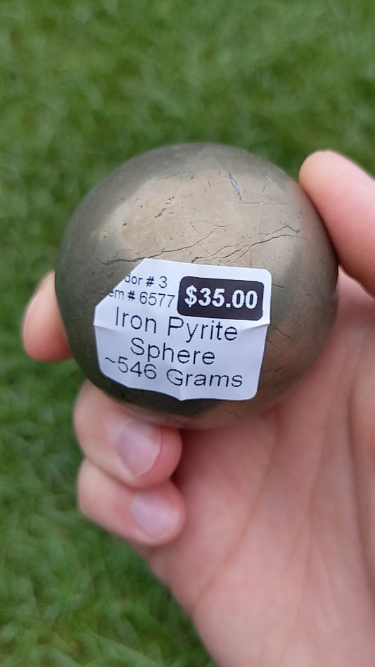 Iron Pyrite Sphere 546g