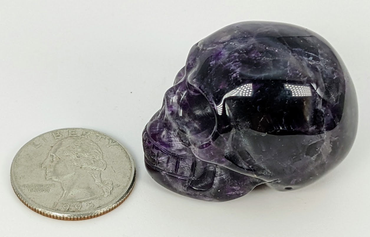 1.5" Amethyst Skull