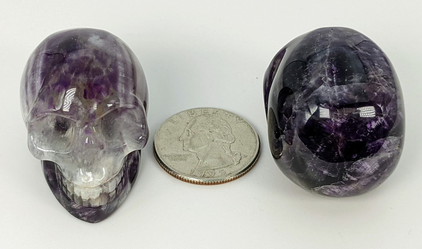 1.5" Amethyst Skull