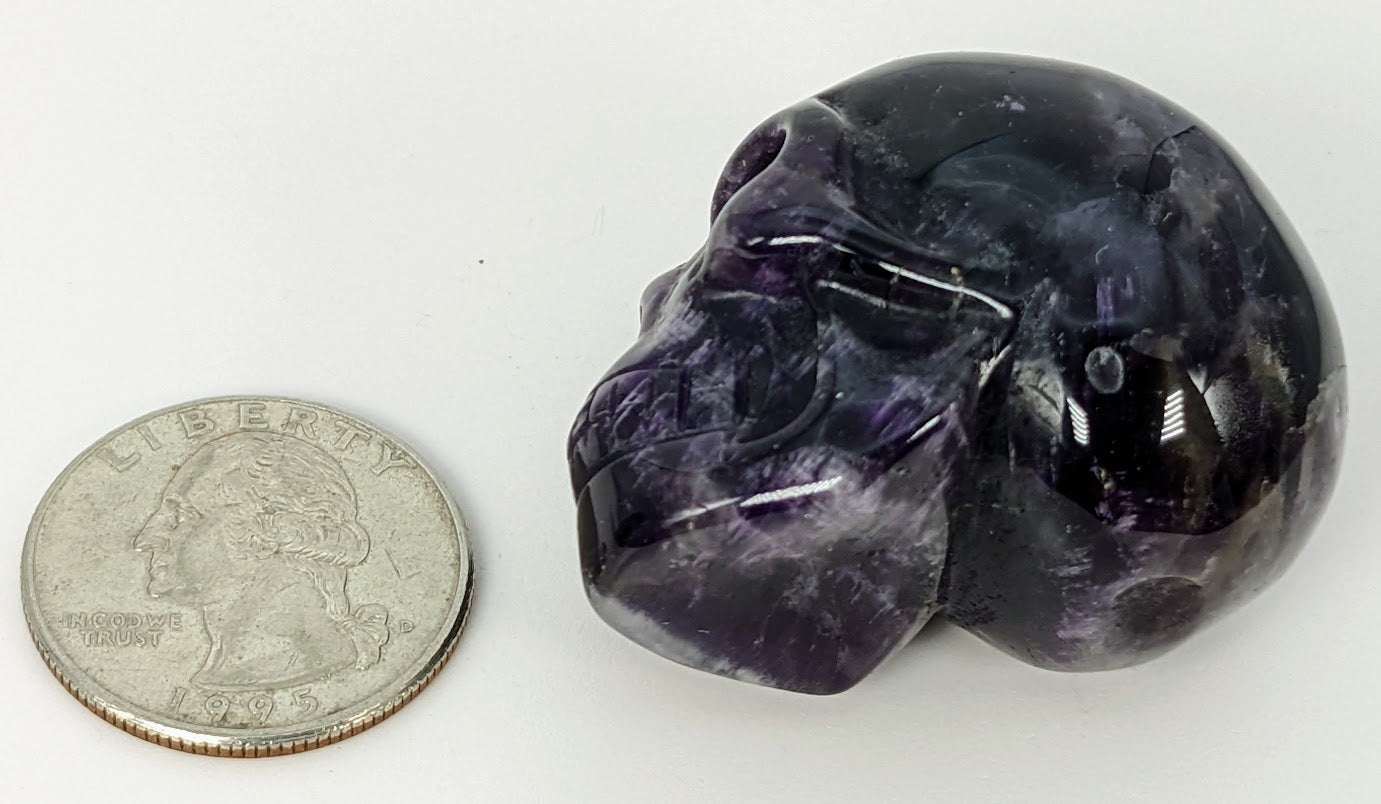 1.5" Amethyst Skull