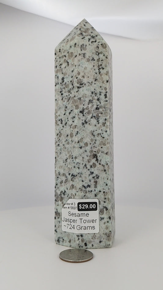 Sesame Jasper Tower 724g