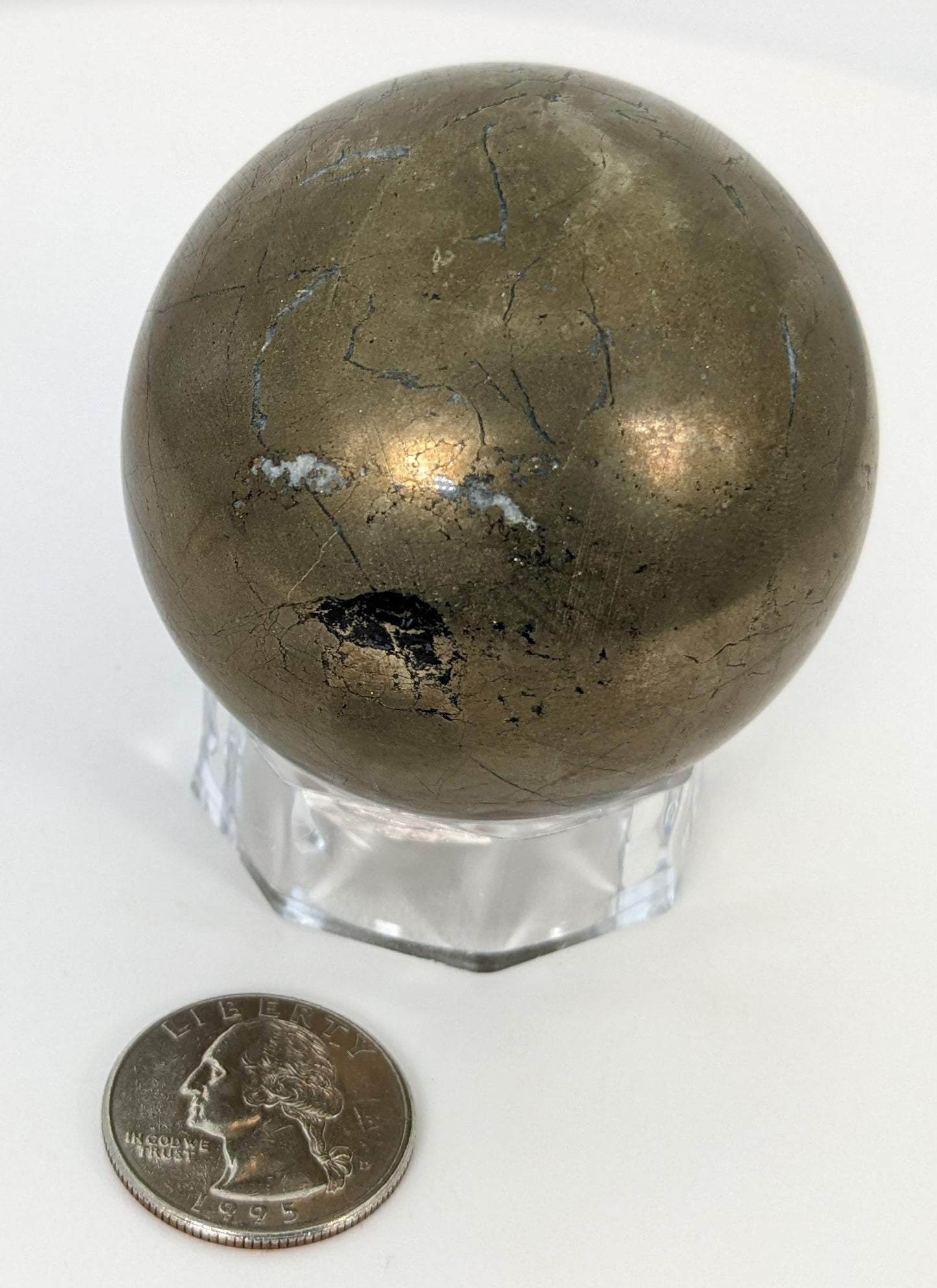 Iron Pyrite Sphere 546g