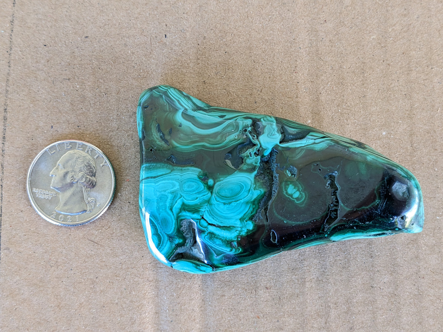 Malachite Freeform 135g