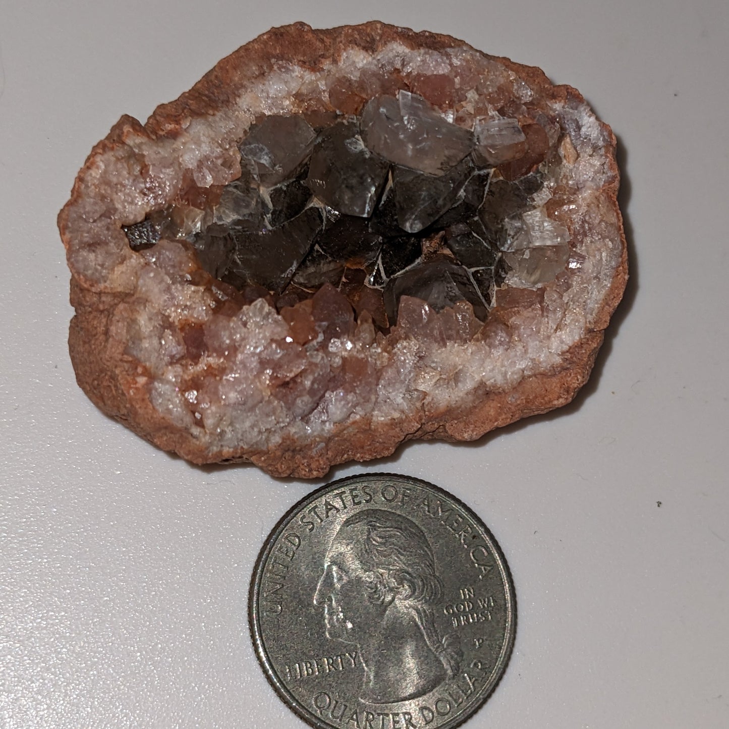 Pink Amethyst Geode 42g