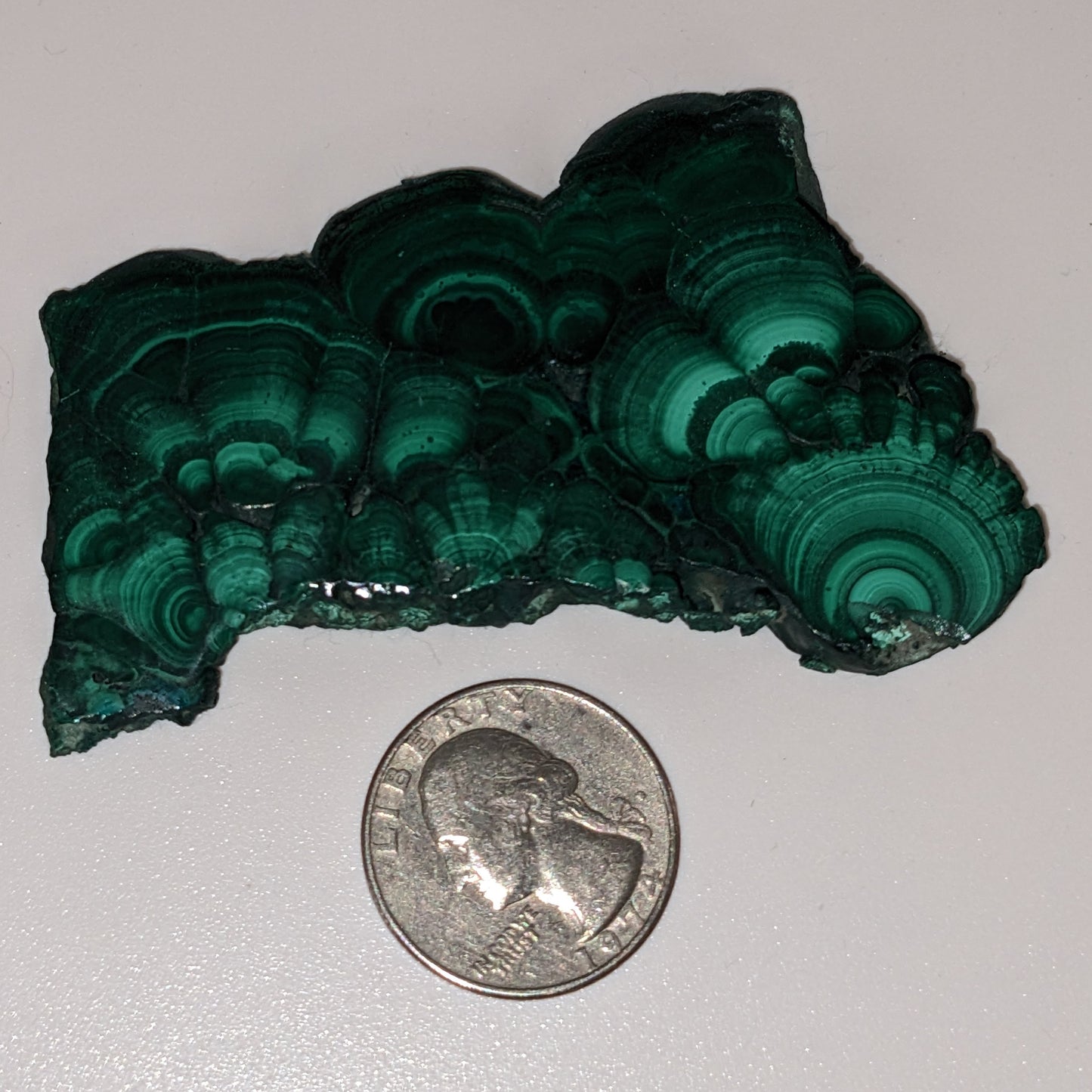 Malachite Slab 66g