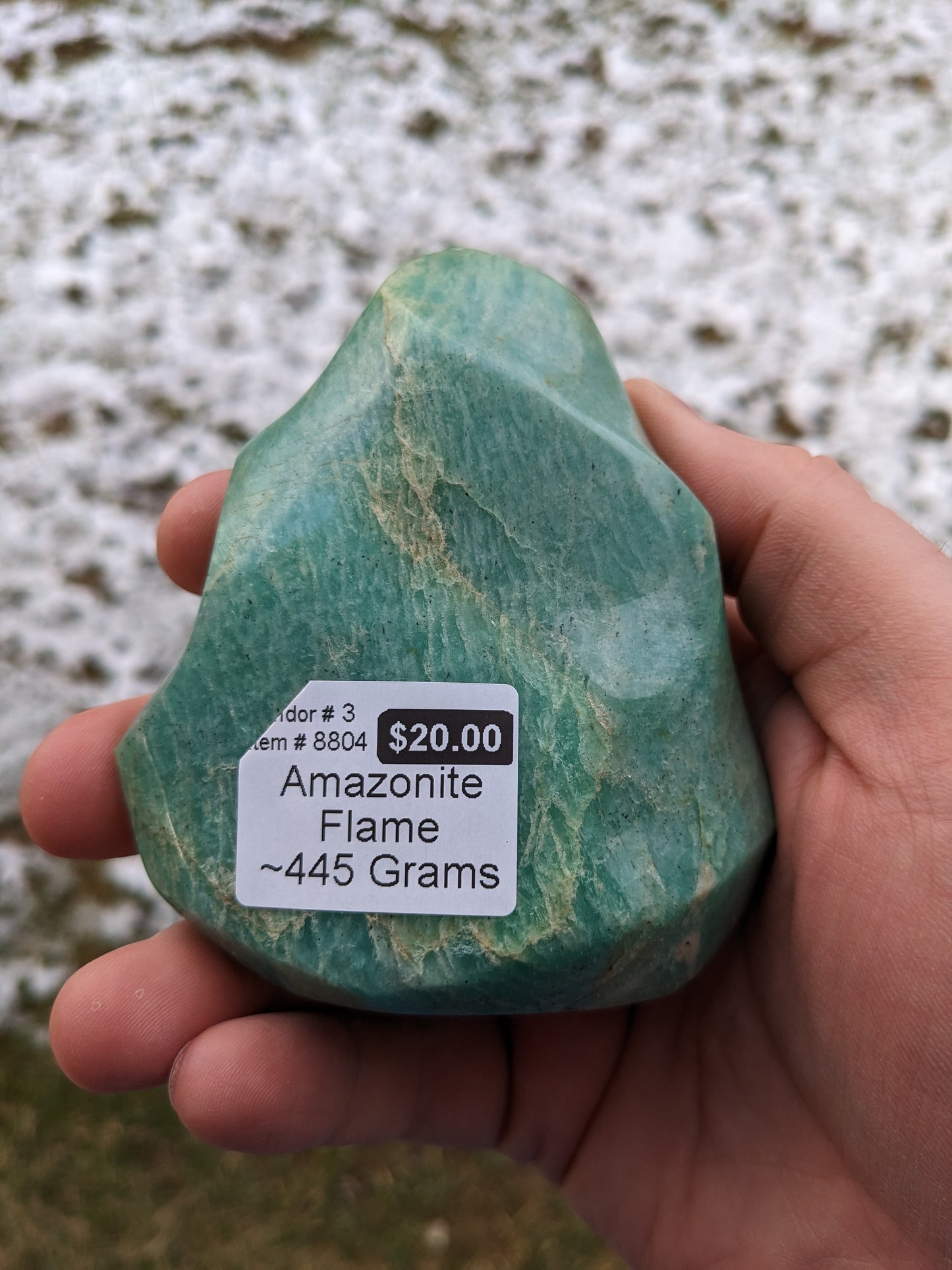 Amazonite Flame 445g