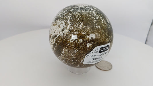 Ocean Jasper Sphere 693g