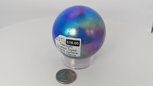 Aura Quartz Sphere Blue 403g